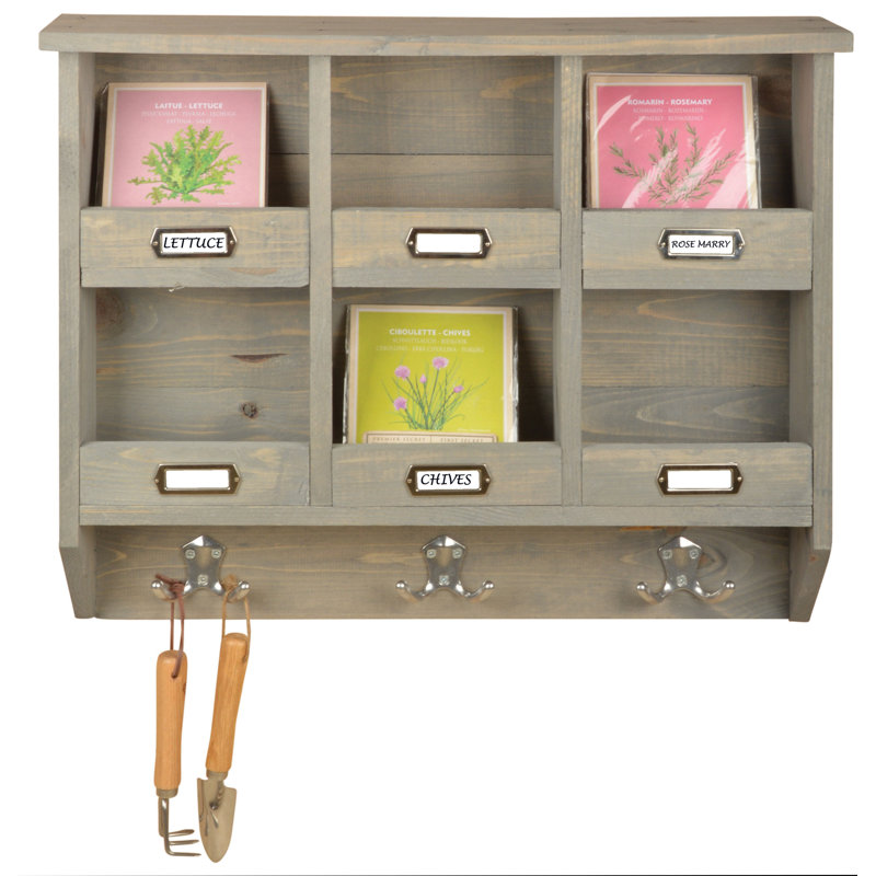 EsschertDesign Wood Wall Organizer Wayfair